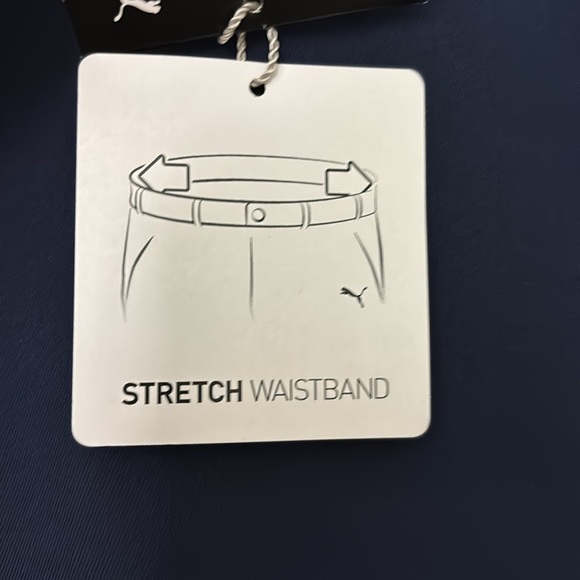 PUMA Men's Navy Blue Tapered Tech Golf Dress Pants Polyester Spandex 30W/30L - Picture 4 of 10